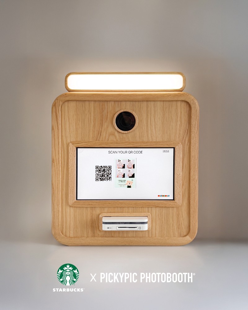 STARBUCKS x PICKYPIC 포토부스 렌탈 이미지 1