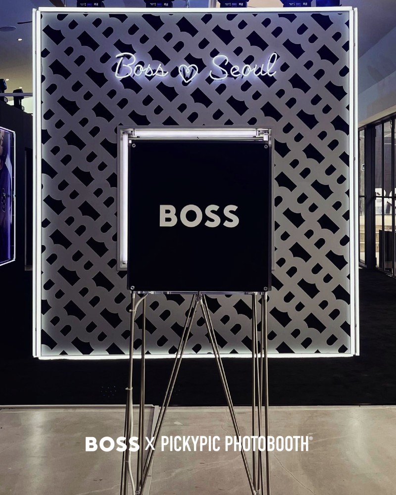 BOSS x PICKYPIC 포토부스 렌탈 이미지 1