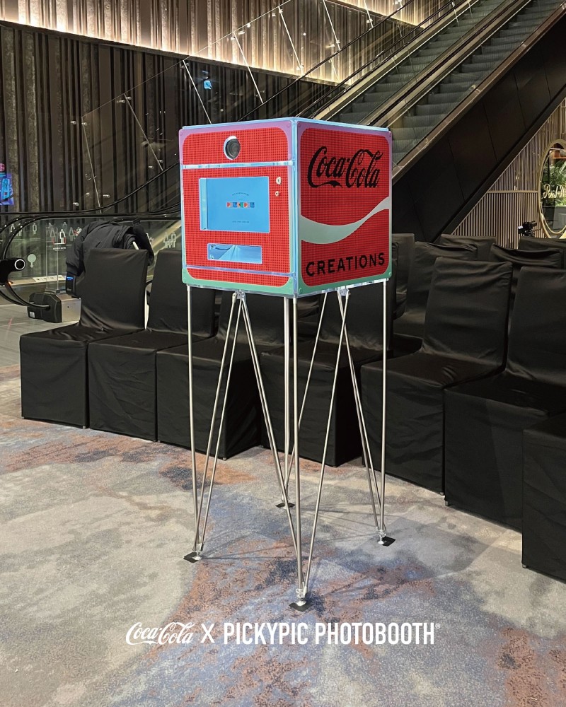 COCACOLA x PICKYPIC 포토부스 렌탈 이미지 1