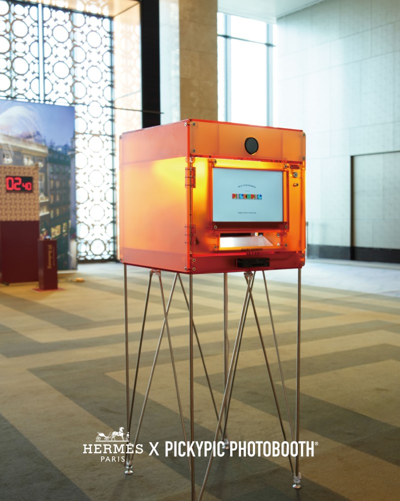 HERMES x PICKYPIC 포토부스 렌탈 이미지 1