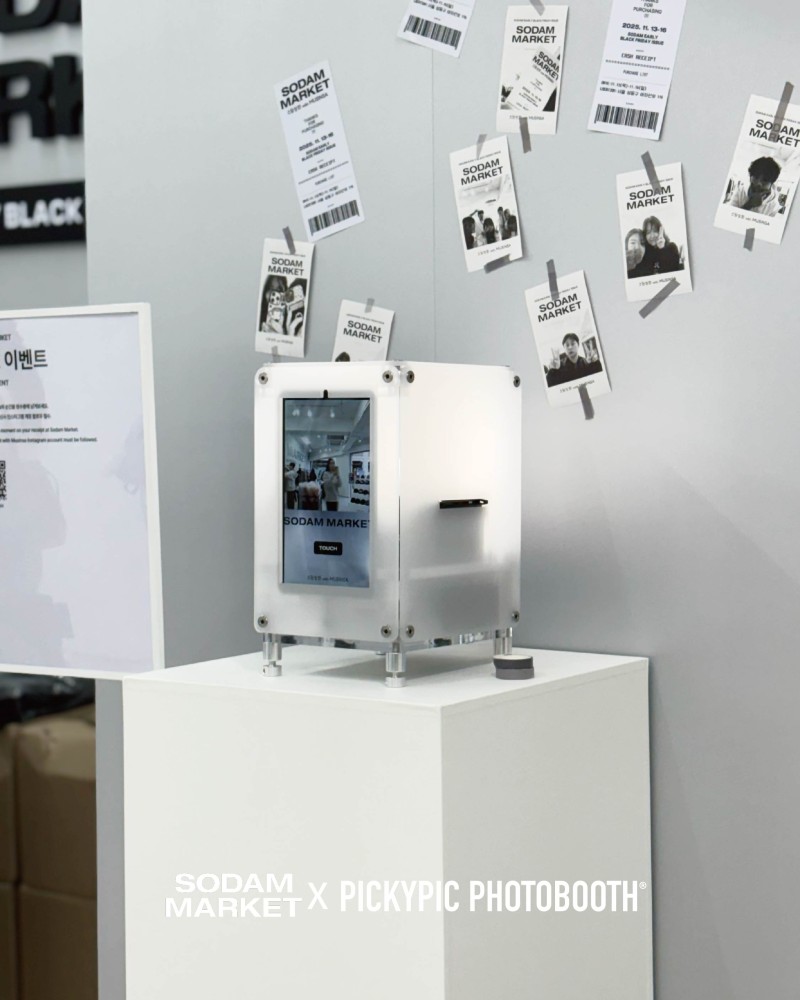 소담마켓(SODAM MARKET) x PICKYPIC 포토부스 렌탈 이미지 1