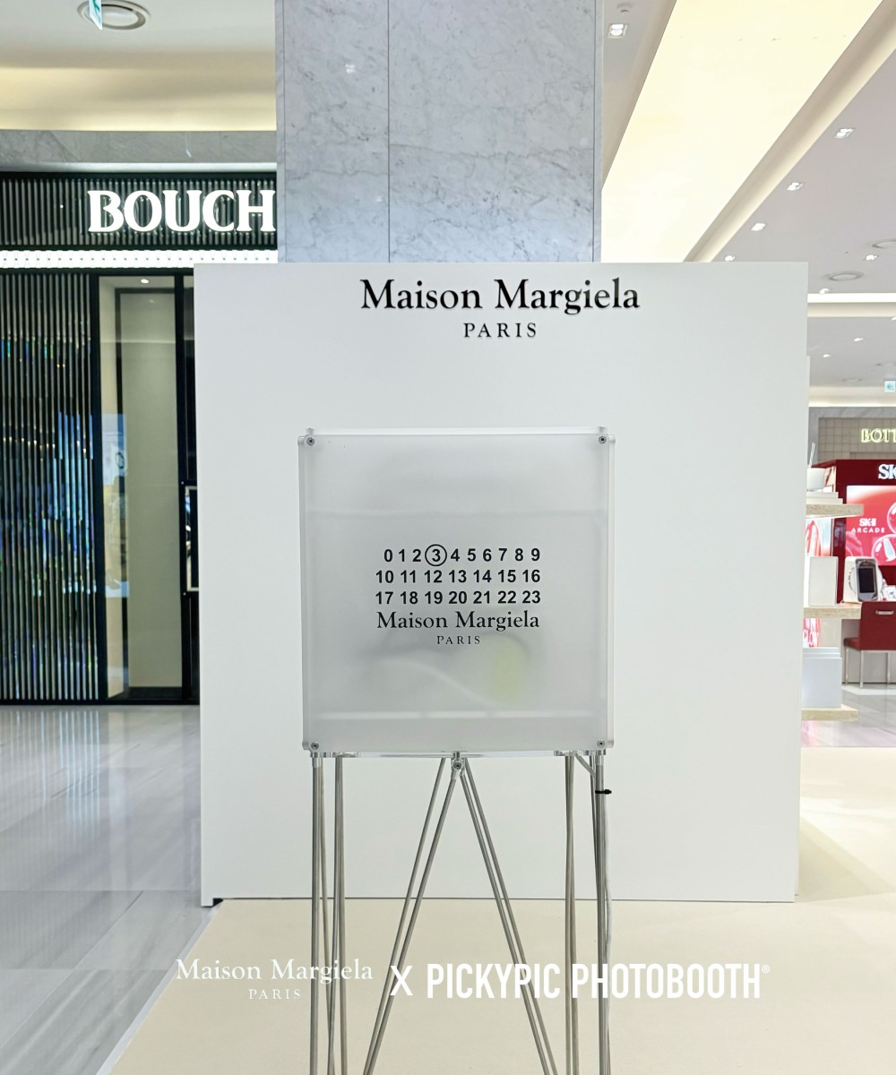 MAISON MARGIELA x PICKYPIC | 포토부스 렌탈