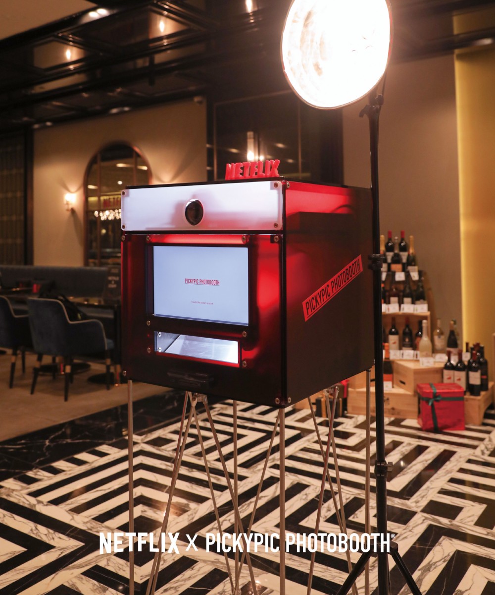 NETFLIX x PICKYPIC | 포토부스 렌탈