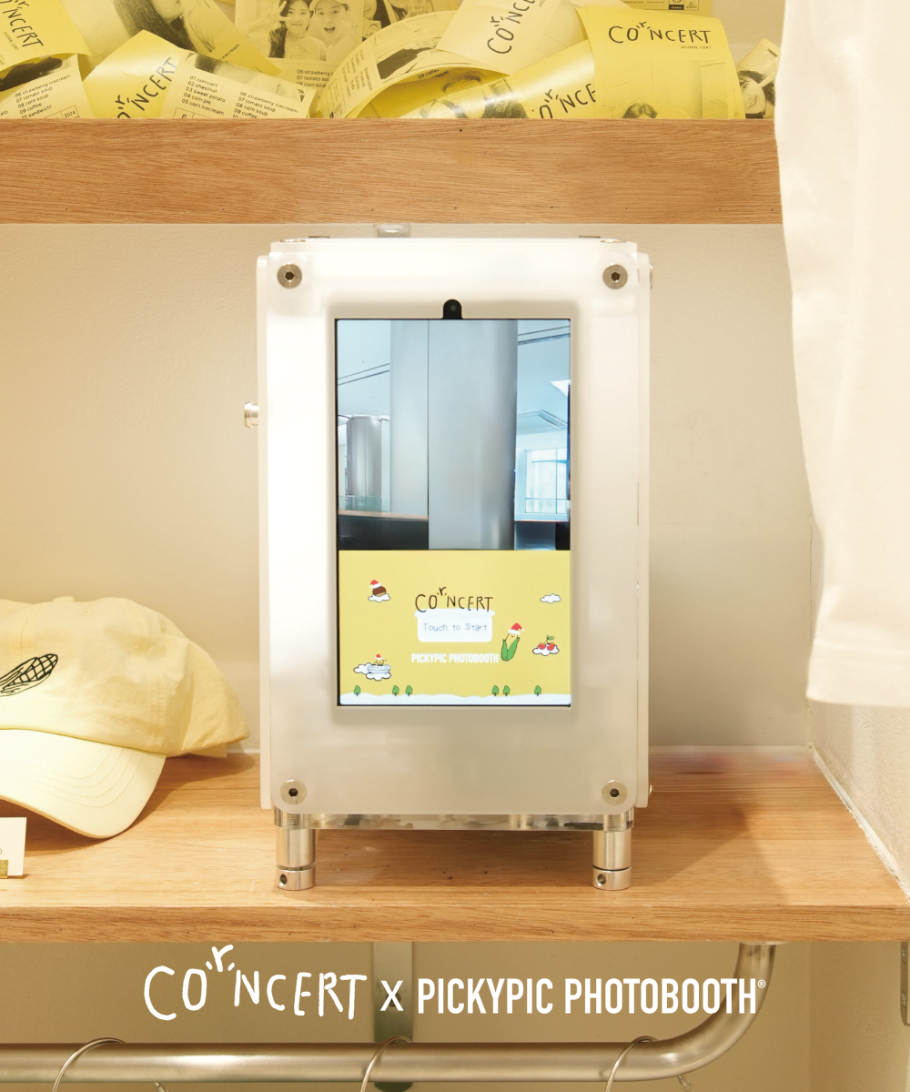 CORNCERT x PICKYPIC | 포토부스 렌탈